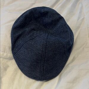 Levi’s Men’s Dark Blue Textured Newsboy Cap